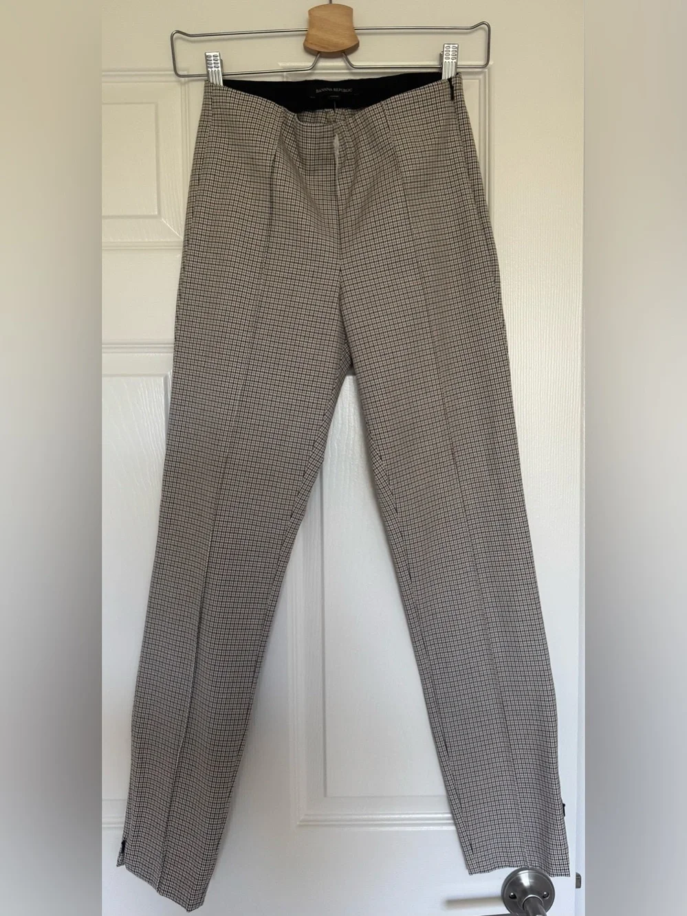 NWT Banana Republic High Rise Ankle Zip Stretch Leggings, Size 0